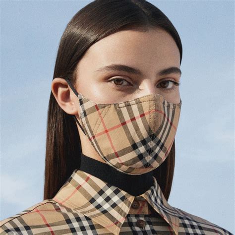 burberry print face mask|Burberry launches face masks .